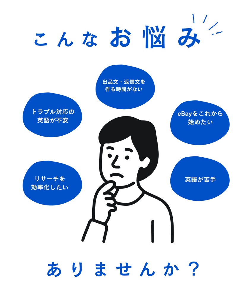 eBay出品・返信・クレーム対応テンプレ完全版｜今日から使える英語文例集』