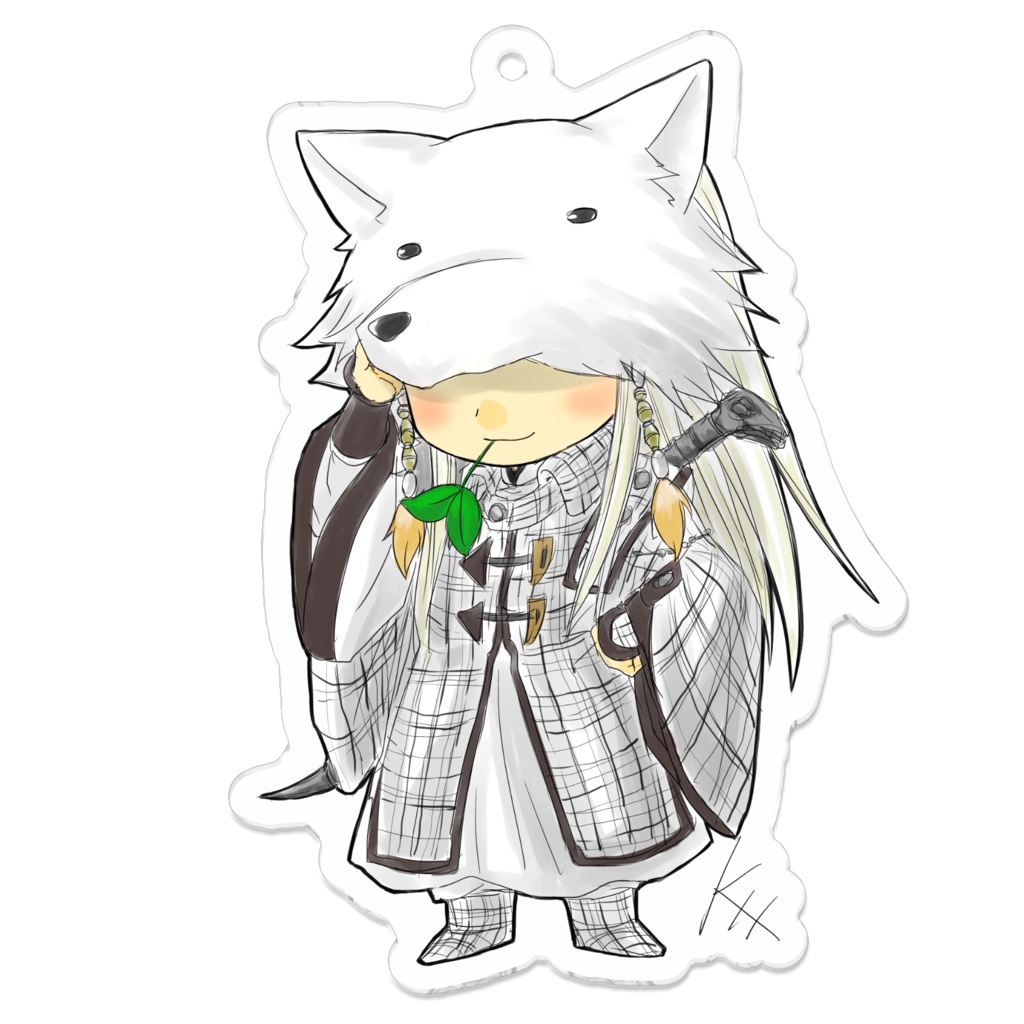 北狗　アクリルキーホルダーA