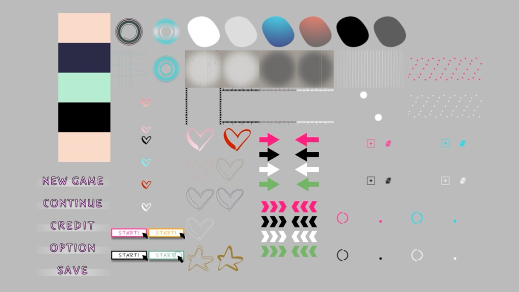 TRPGセッション用飾り素材【apng含】