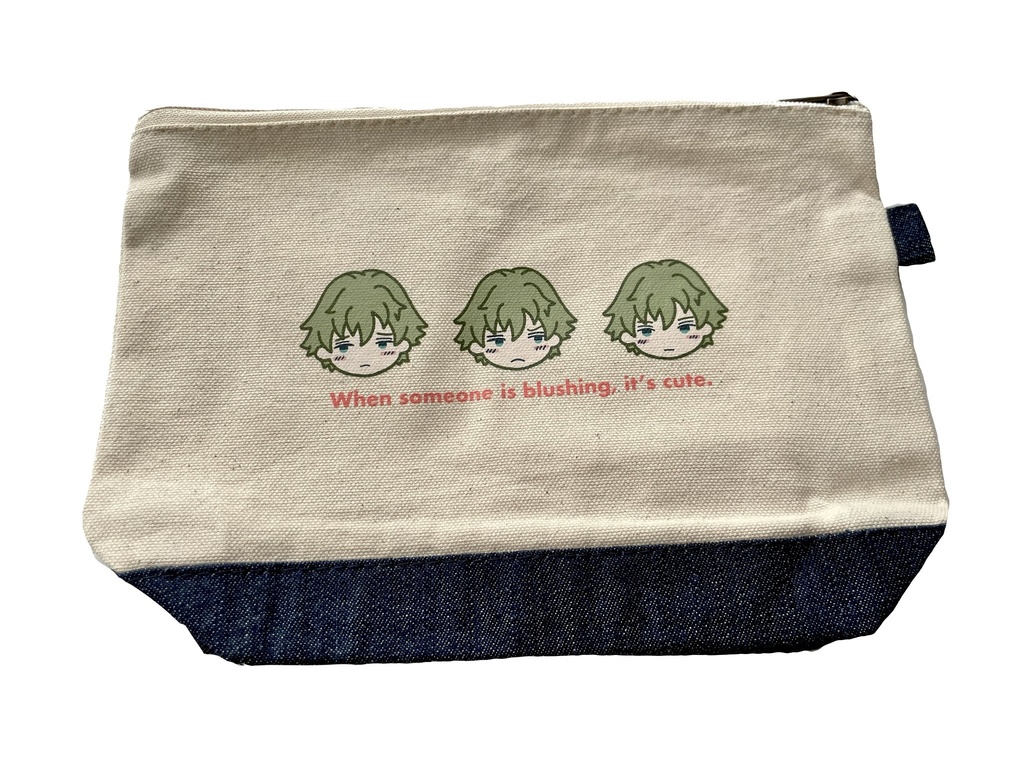 1の王子の照れ顔ポーチA