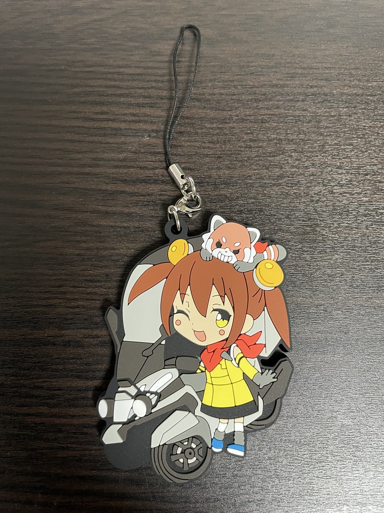 【凸華ちゃん×シューティングブレーク】ラバーキーホルダー（カニカン松葉）