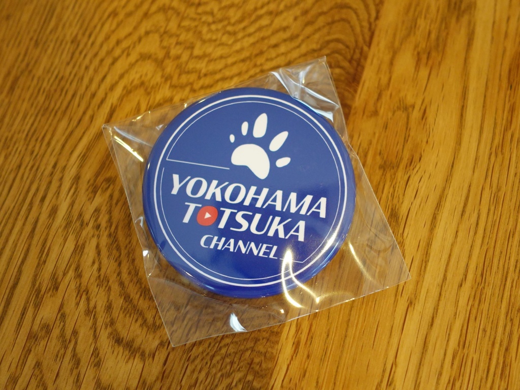 チャンネル缶バッジA Φ57mm（おまけワーム缶バッジ付き Φ38mm）2個セット