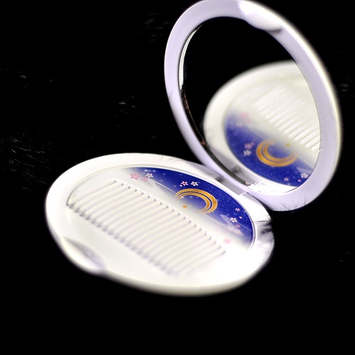 刀剣乱舞 コンパクトミラー /クシ付き