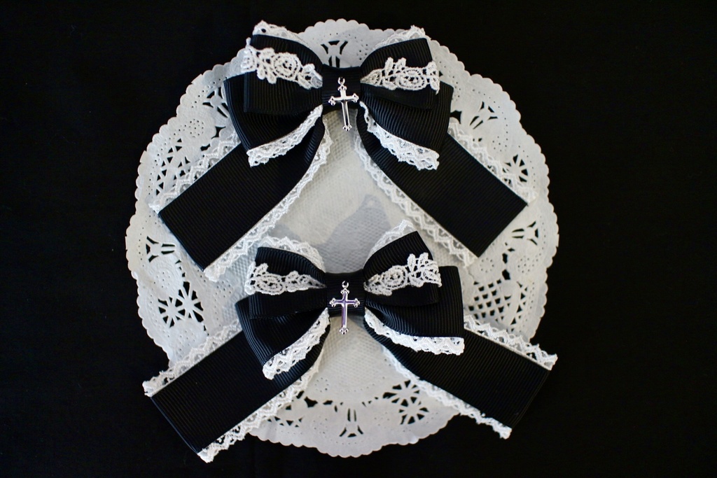 【王道ロリィタヘアクリップ】