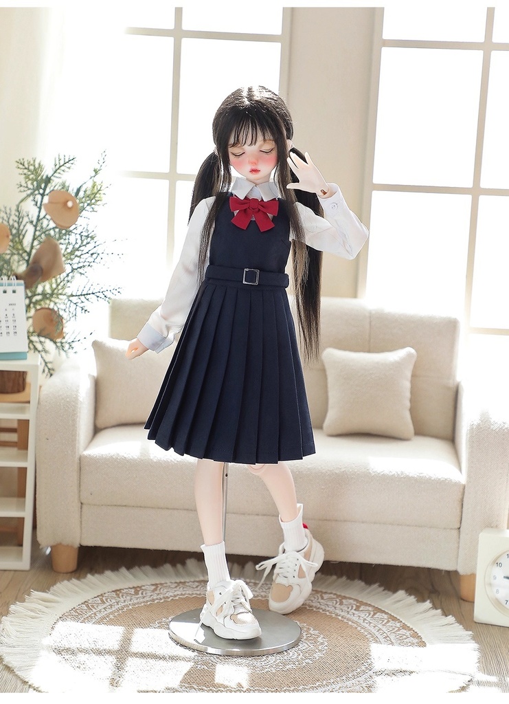 ネイビーベストワンピ 「ドール共通」