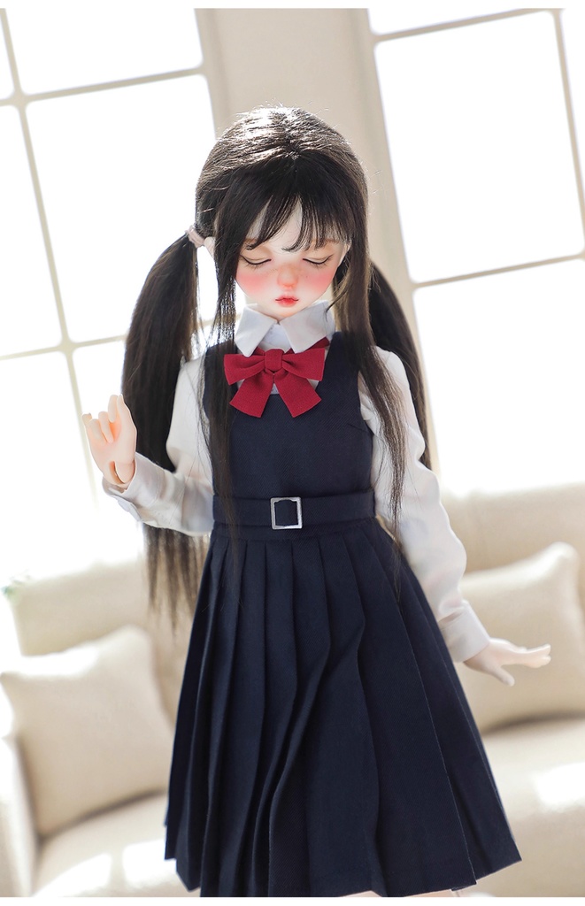 ネイビーベストワンピ 「ドール共通」