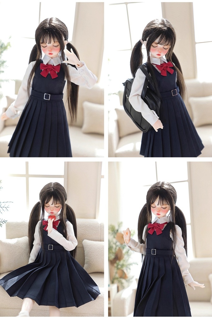 ネイビーベストワンピ 「ドール共通」