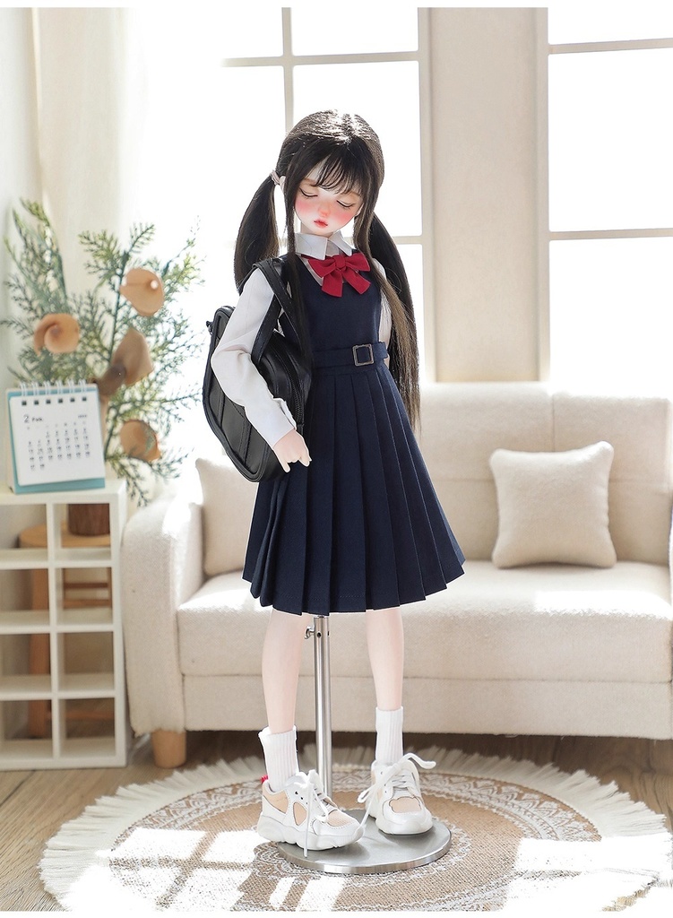 ネイビーベストワンピ 「ドール共通」