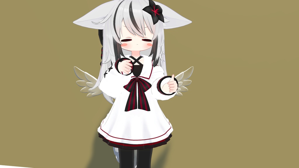 全アバター対応 ホログラム反射 半透明化シェーダー