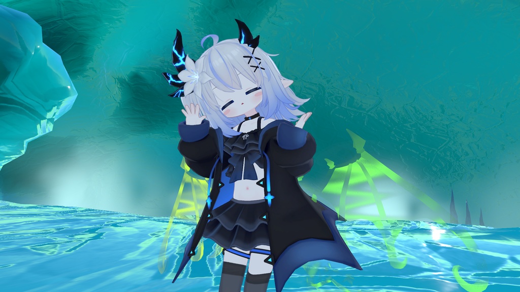 エルシオン専用 翼/尻尾用 オーロラ2D風シェーダー