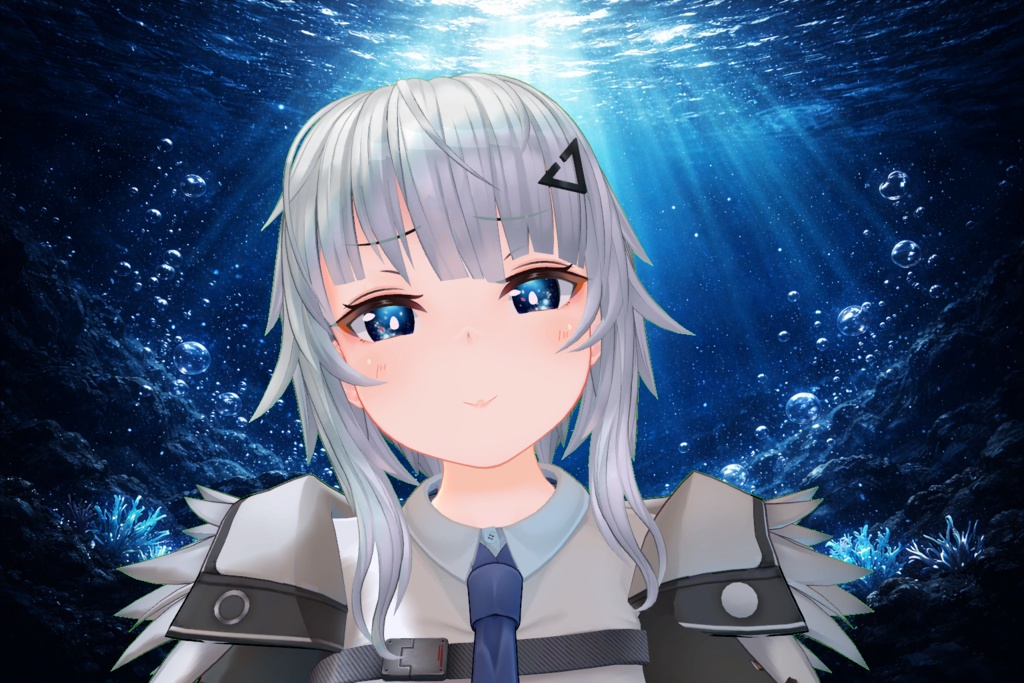 chiffon/Shinano/Xena対応 Deepblueアイテクスチャ【発光対応】