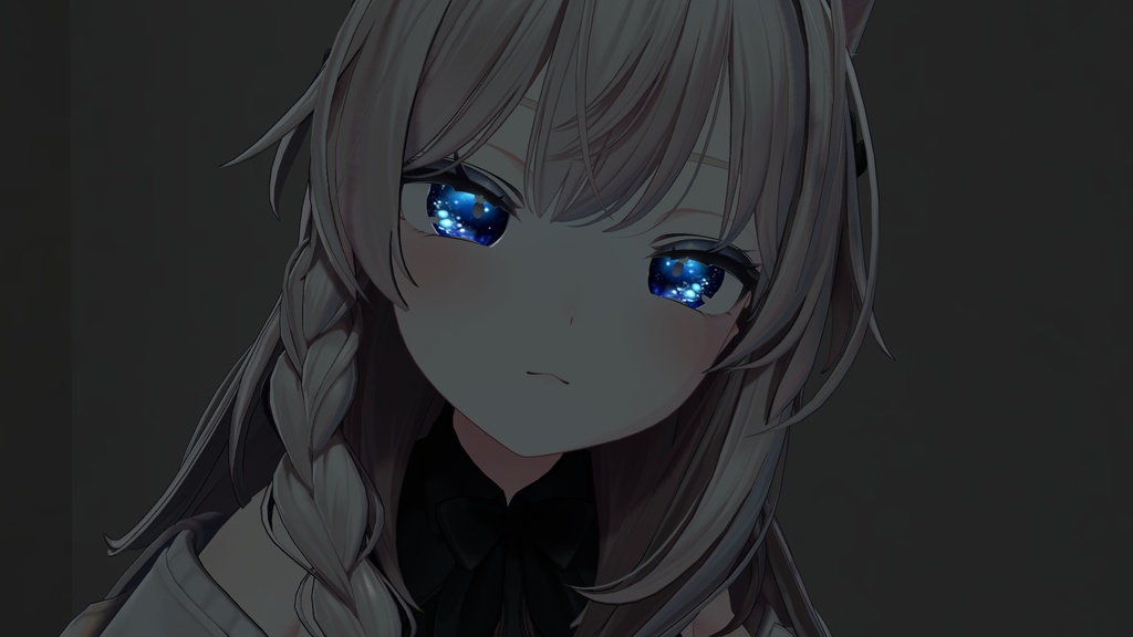 chiffon/Shinano/Xena対応 Deepblueアイテクスチャ【発光対応】