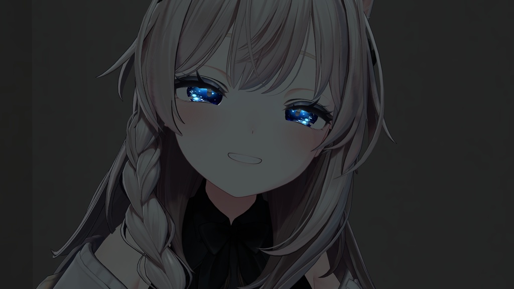 chiffon/Shinano/Xena対応 Deepblueアイテクスチャ【発光対応】