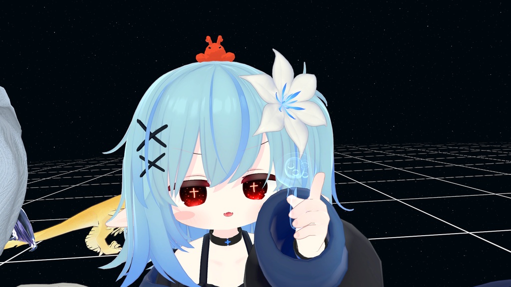 しんかいのいきもの ぬいぐるみセット (アバターアクセ、ワールドアセット兼用)