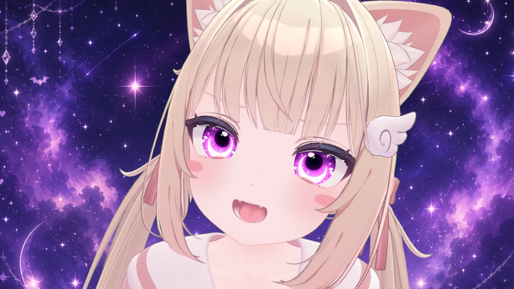 ショコラ&シフォン対応 三日月キューティクルアイ 【9カラー、発光対応】