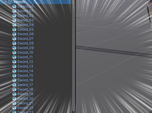 Unityヒエラルキーのオブジェクトを名前番号順に自動で一括整理してくれる便利ツール