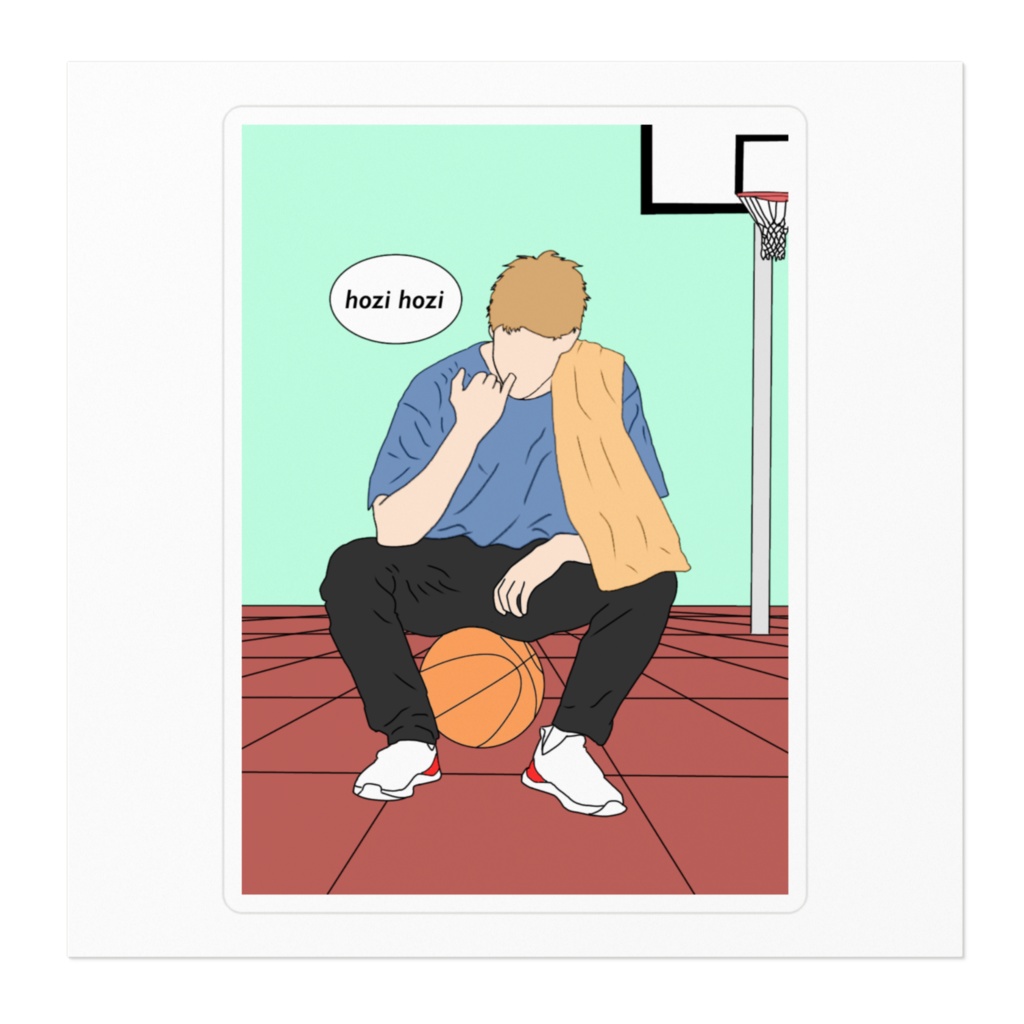 hozihozi ステッカー