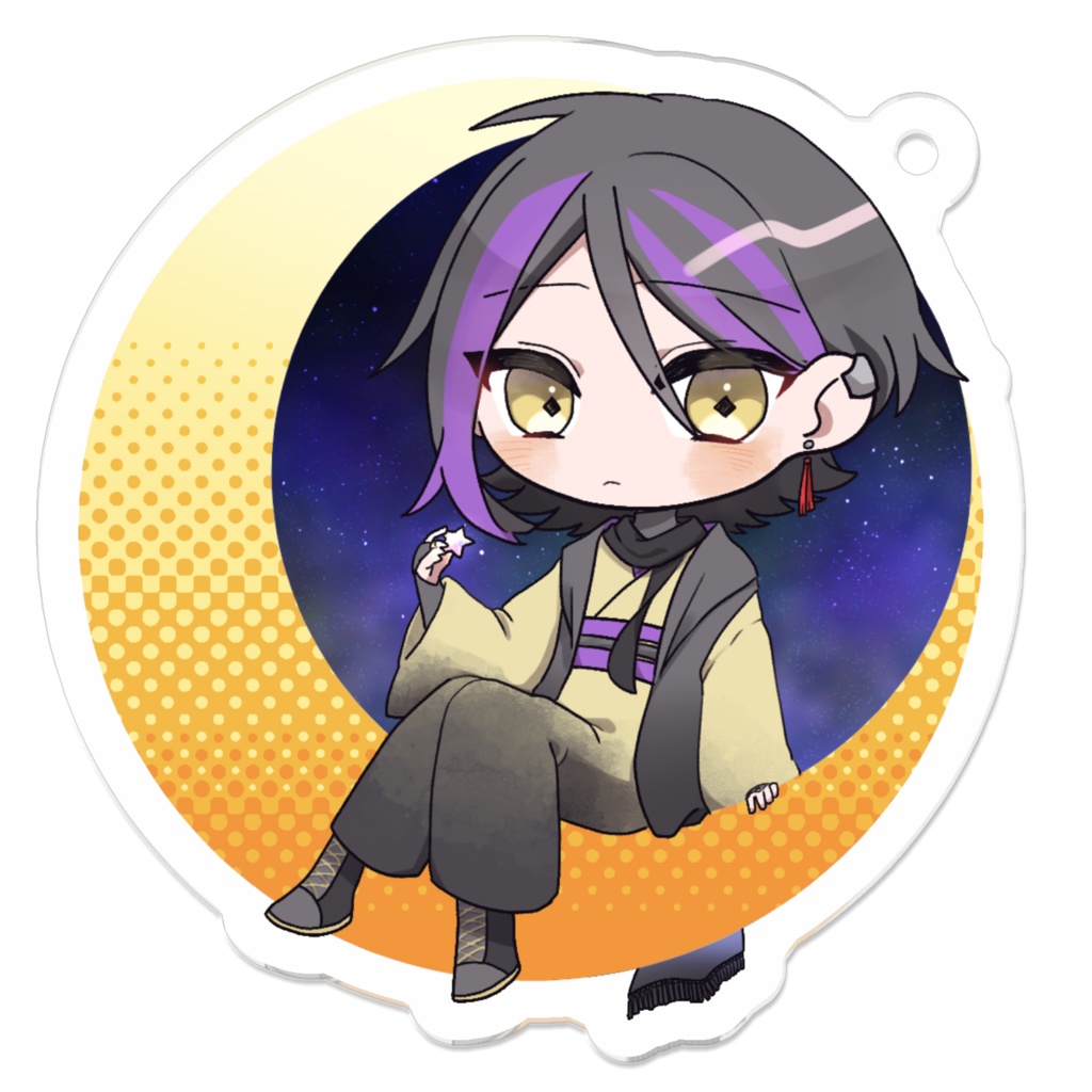 宵野夏月アクリルキーホルダー