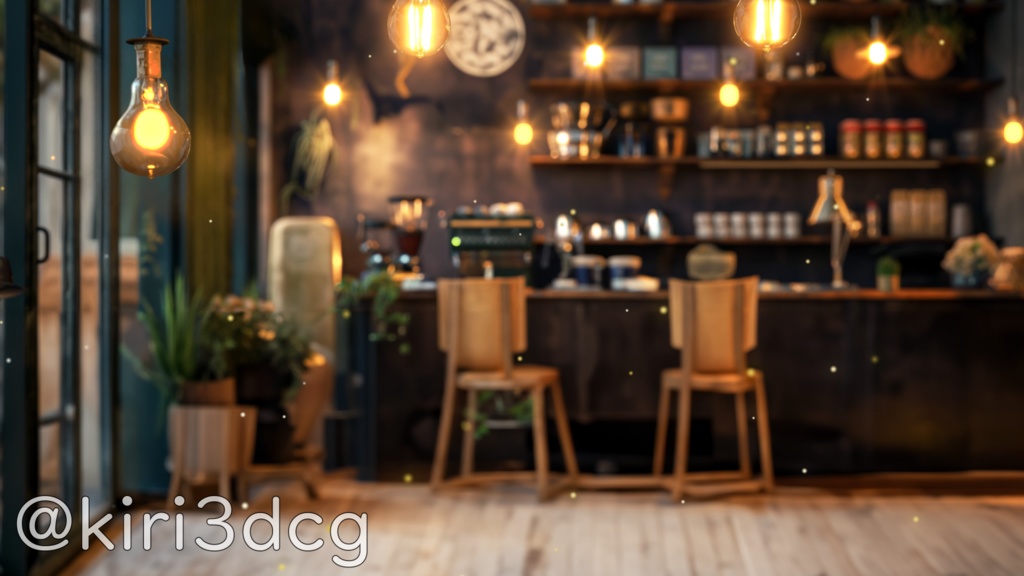 【配信画面セット!】カフェ風の配信部屋 vtuber様 配信者様向け 雑談枠などに♪ 配信背景 素材 コーヒー カフェ 本 Animated Background【背景ループ素材】