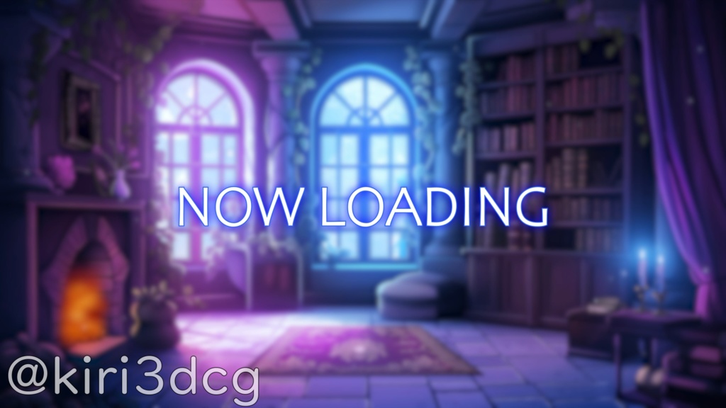 【動く!配信画面セット!】魔法使いの隠れ家 vtuber様 配信者様向け 歌枠 雑談枠などに♪ 配信背景 隠れ家 暖炉 ろうそく 素材 背景 Animated Background【背景ループ素材】