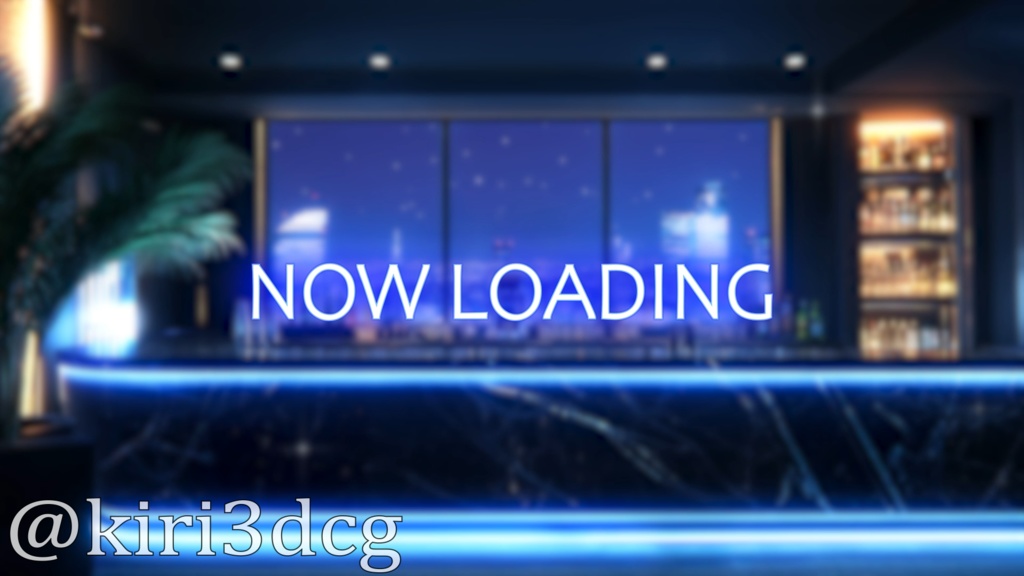 【配信画面セット!】ネオンに輝く夜のBAR vtuber様 配信者様向け 歌枠 雑談枠などに♪ 配信背景 バー 流れ星 夜景 景色 素材 背景 Animated Background【背景ループ素材】