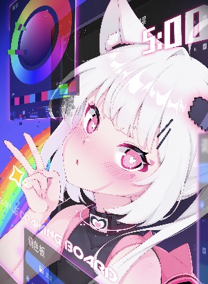 電子ネコの動的壁紙