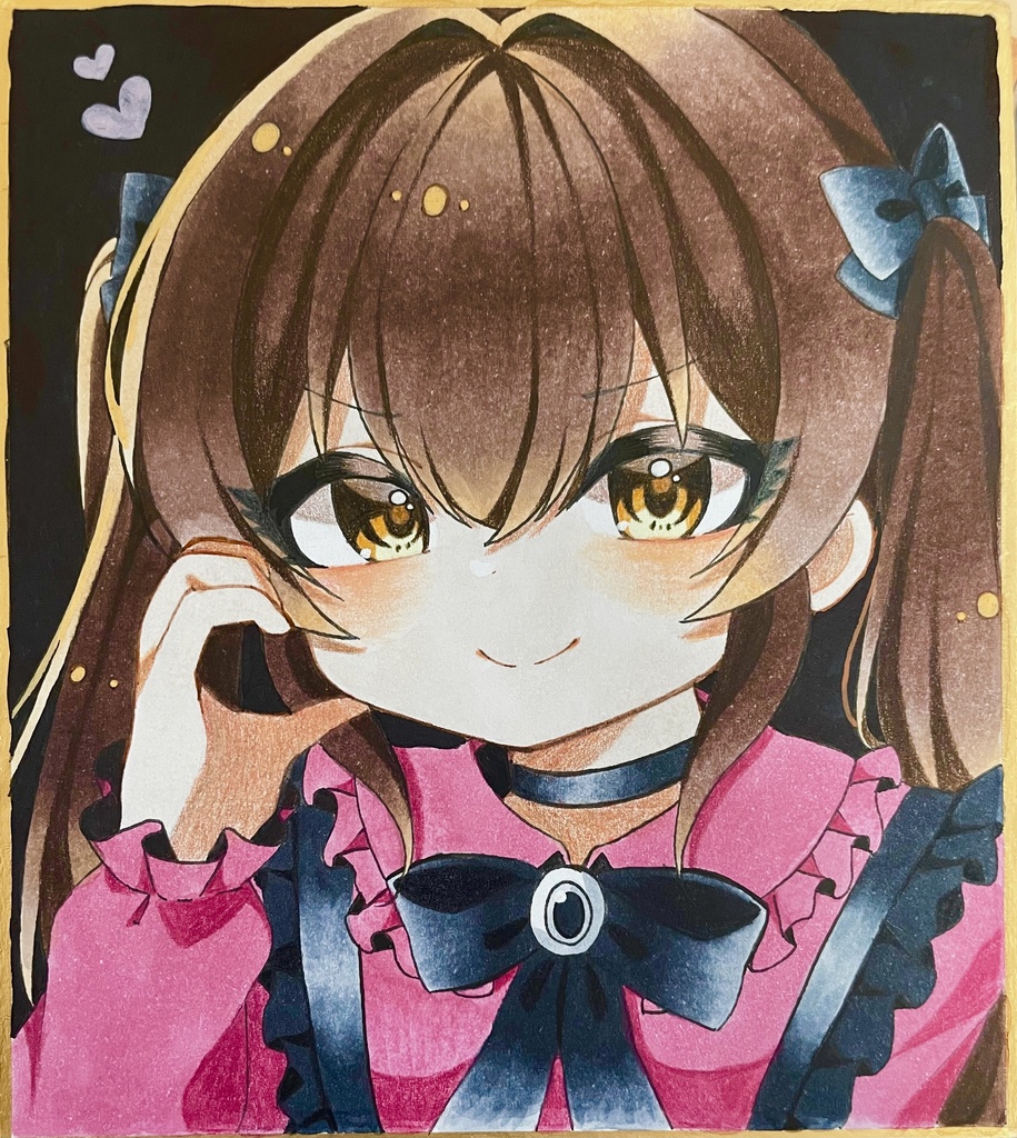 的場梨沙 ミニ色紙