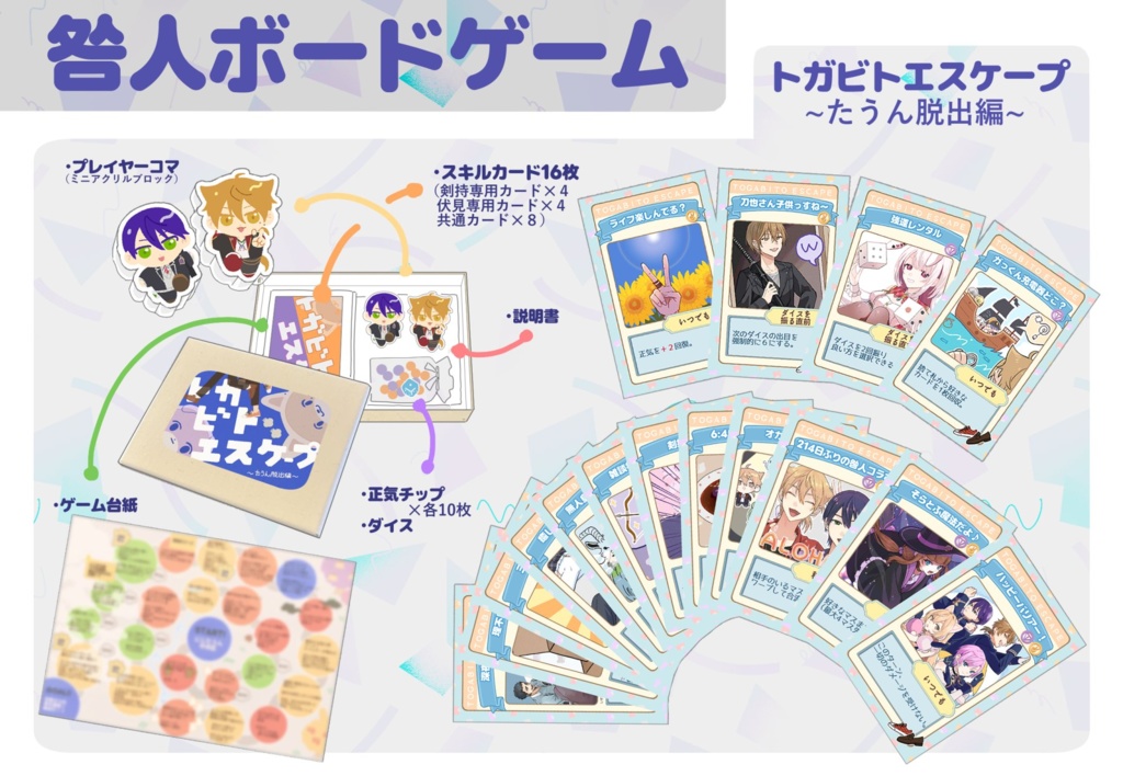 咎人ボードゲーム