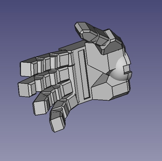 霧松屋汎用ハンドパーツ「霧の手」ver.1