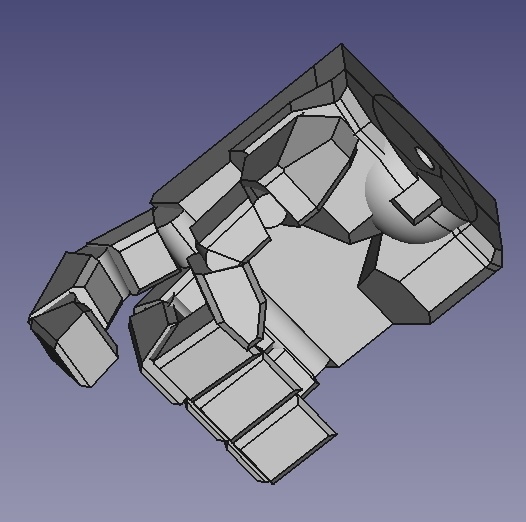 霧松屋汎用ハンドパーツ「霧の手」ver.1