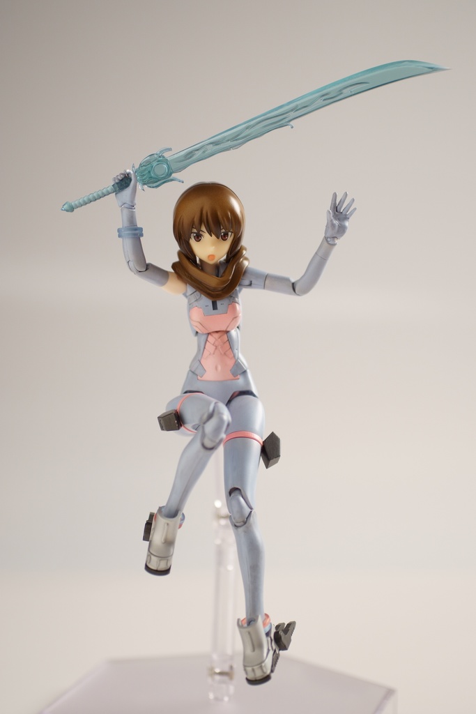 雷神の剣 クリアーブルー版(1/10~1/12、メガミデバイス等に)