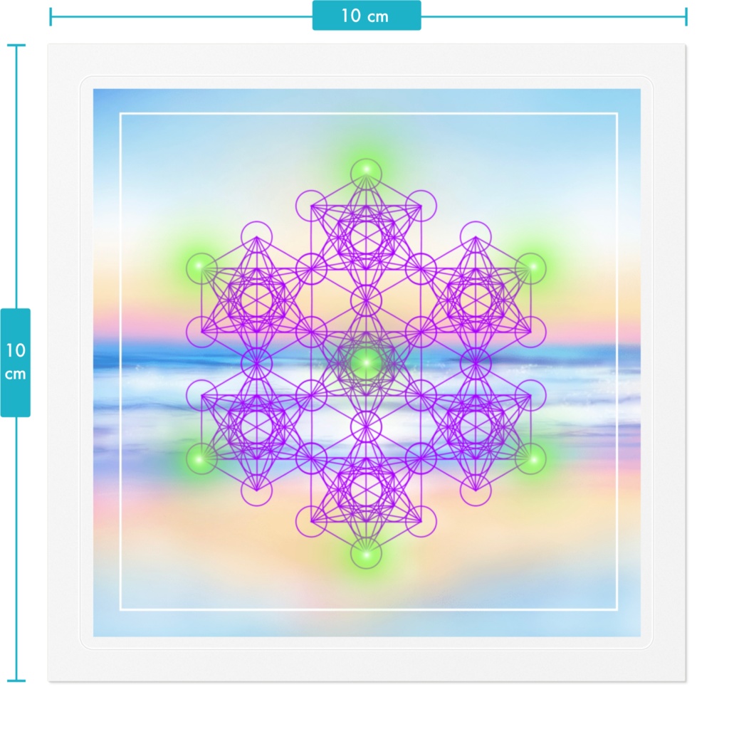 メタトロンキューブステッカー