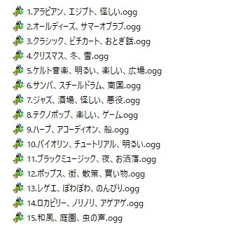 使用フリーBGM集 Vol.2