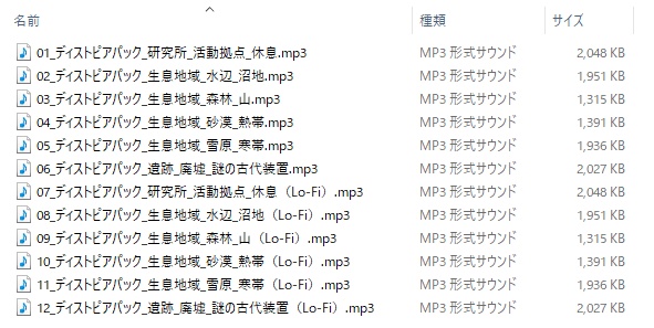 使用フリーBGM集 ディストピアパック Vol.1