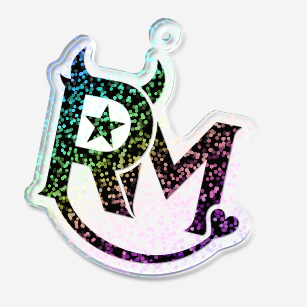 RM(Reino Moa)キーホルダー ラメ加工