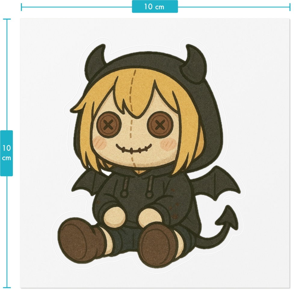 もあコットステッカー