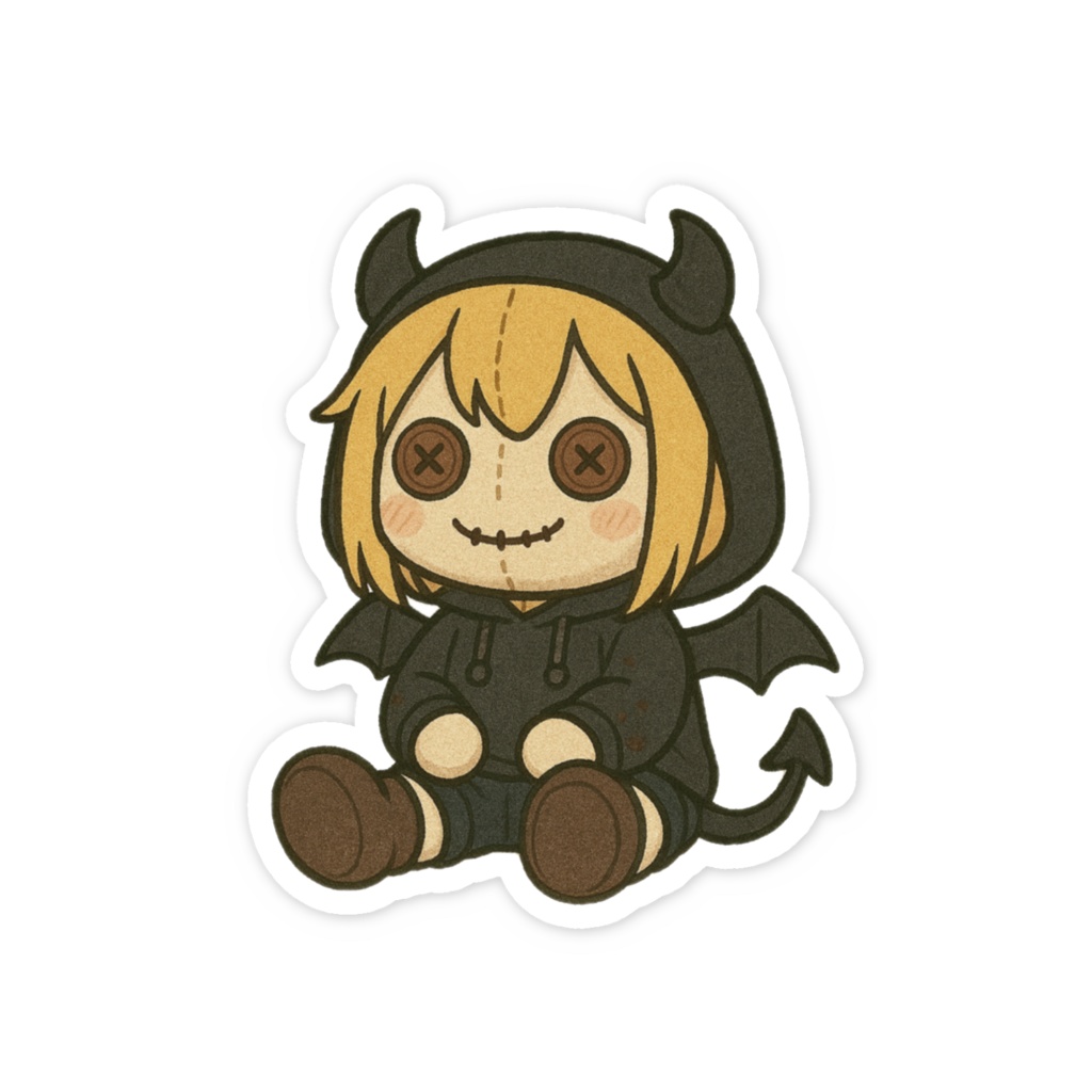 もあコット スマホステッカー