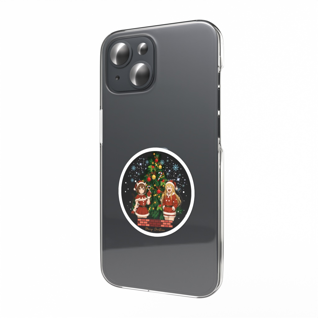 【期間限定】もあなおサンタ スマホステッカー