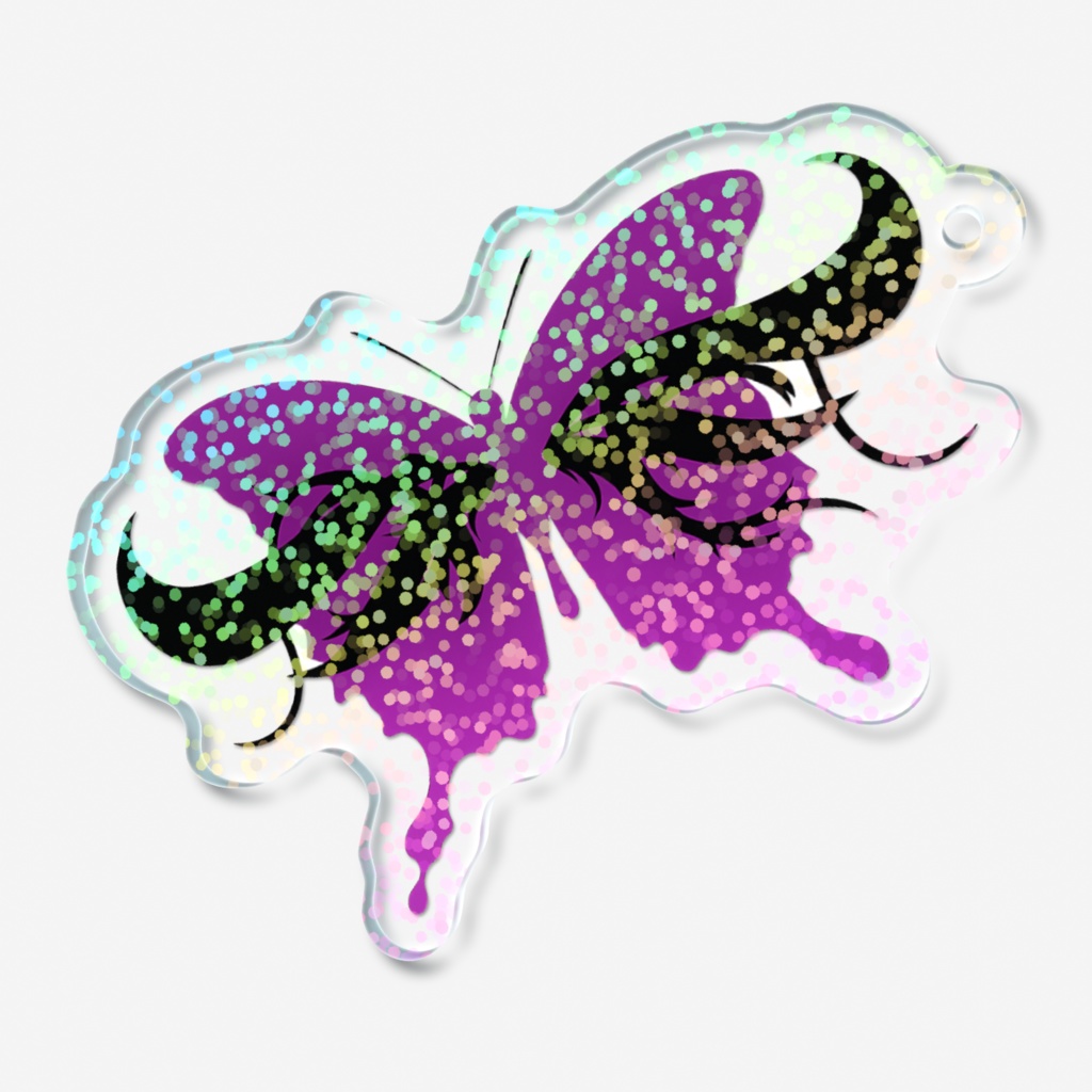 NaosDaddyキーホルダー ラメ加工