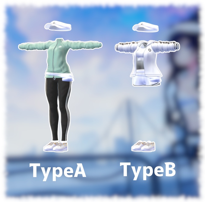 ネコ屋 『ランニングウェア』6アバター対応