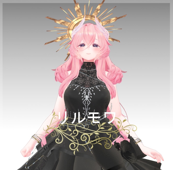 ネコ屋 『Beautiful Bloom Dress』複数アバター対応