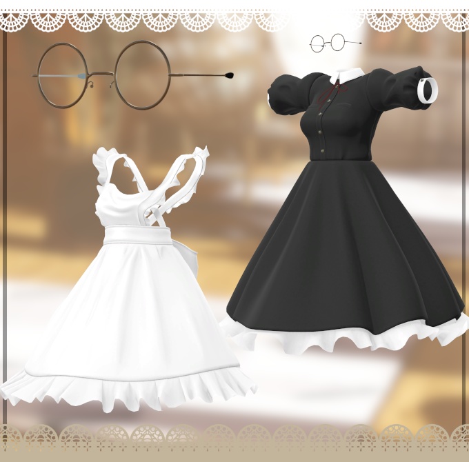 ネコ屋 『おさぼりメイド』複数アバター対応