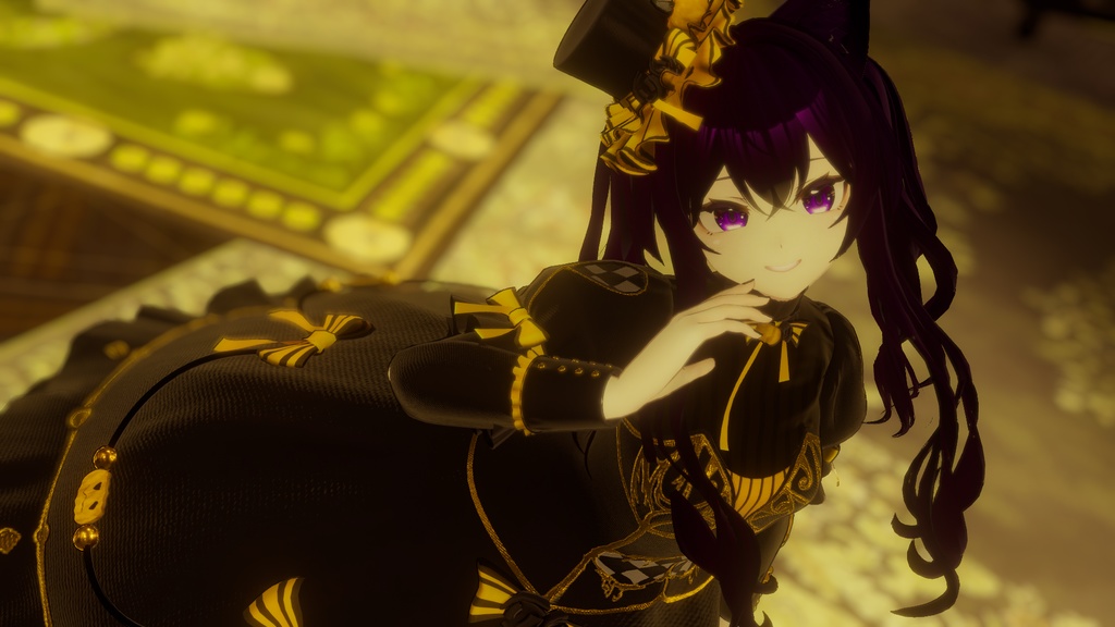 ネコ屋『Jacqueline-O-Dress』複数アバター対応