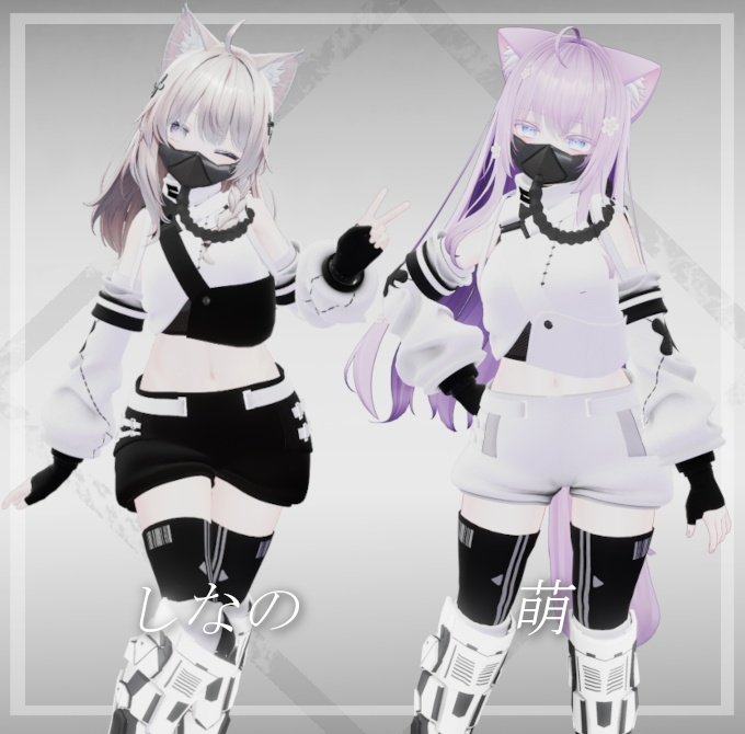 ネコ屋『Cyber_Cat_Life』複数アバター対応