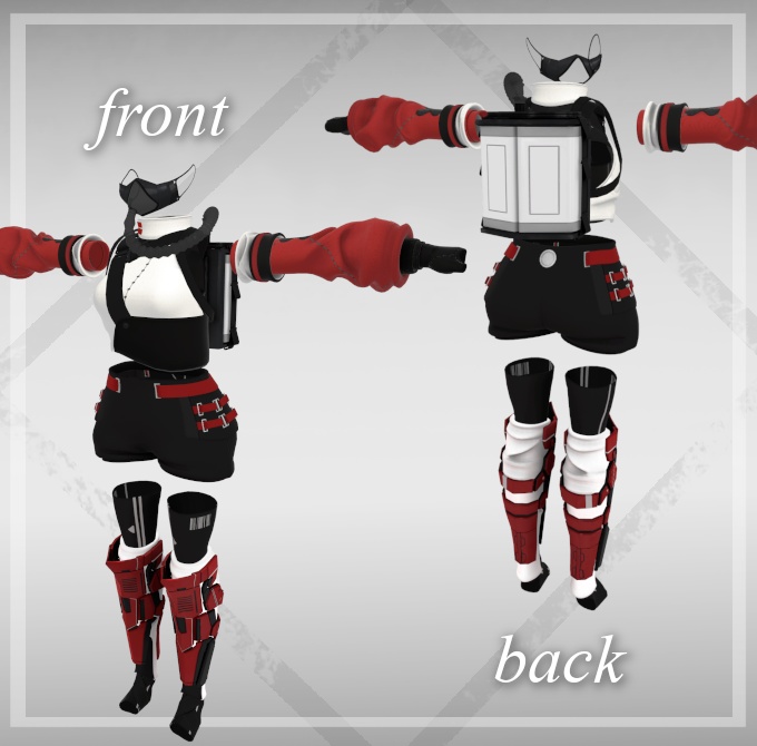 ネコ屋『Cyber_Cat_Life』複数アバター対応