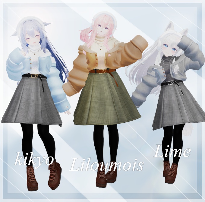 ネコ屋『Snowwhite_Essence』複数アバター対応