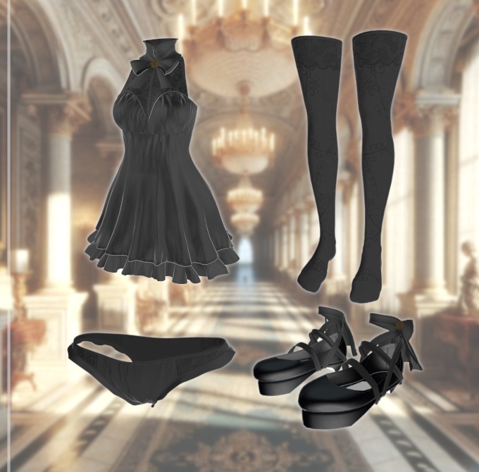 ネコ屋『Luna_Reverie』複数アバター対応