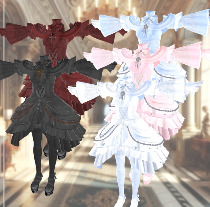 ネコ屋『Luna_Reverie』複数アバター対応