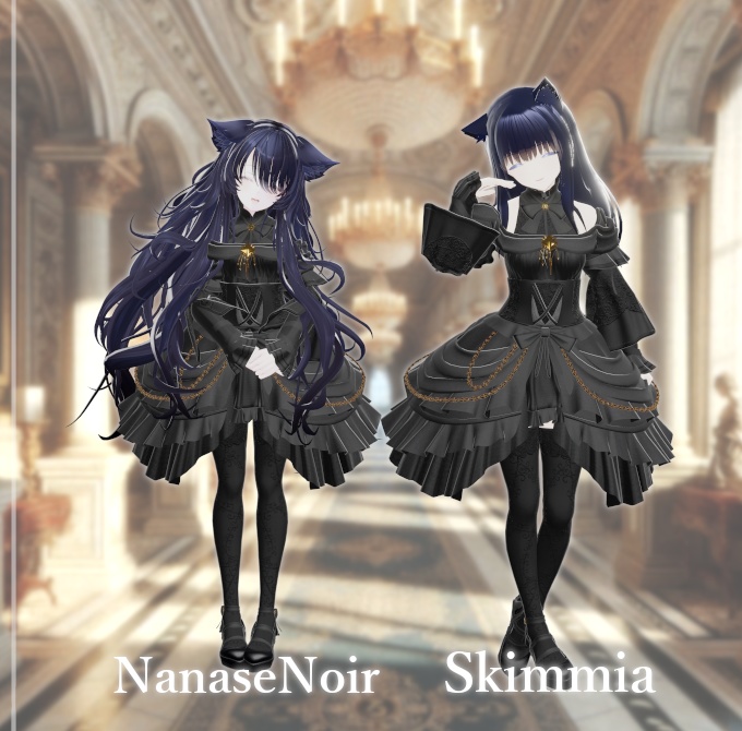 ネコ屋『Luna_Reverie』複数アバター対応