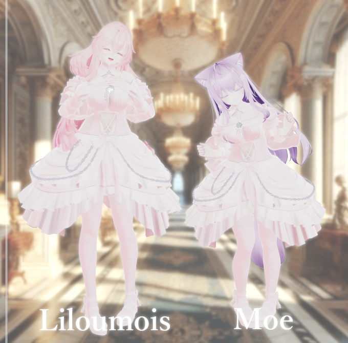 ネコ屋『Luna_Reverie』複数アバター対応